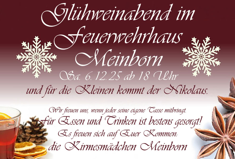 Werbung Gl&uuml;hweinabend