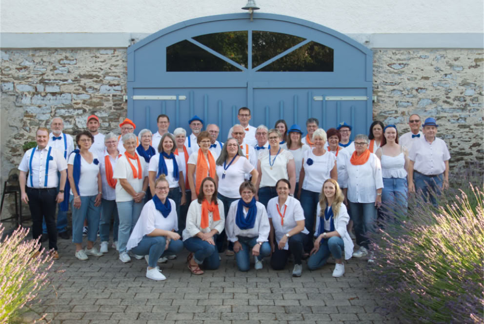 Gruppenfoto des Gemischten Chor im Jahr 2025